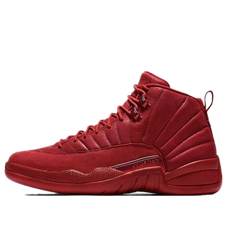 Air Jordan 12 Retro 'Triple Gym Red' 130690-601 Signature Shoe