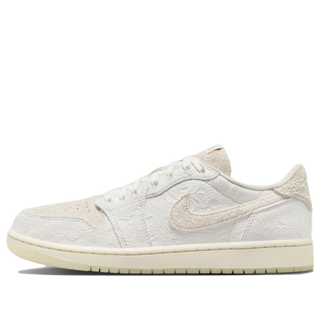 Air Jordan 1 Low OG x Chris Paul 'Give Them Flowers' FZ0455-200 Vintage Sportswear