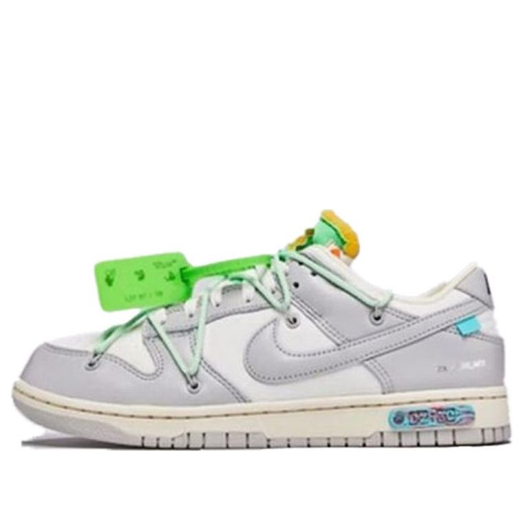 Nike Off-White x Dunk Low 'Lot 07 of 50'  DM1602-108 Signature Shoe